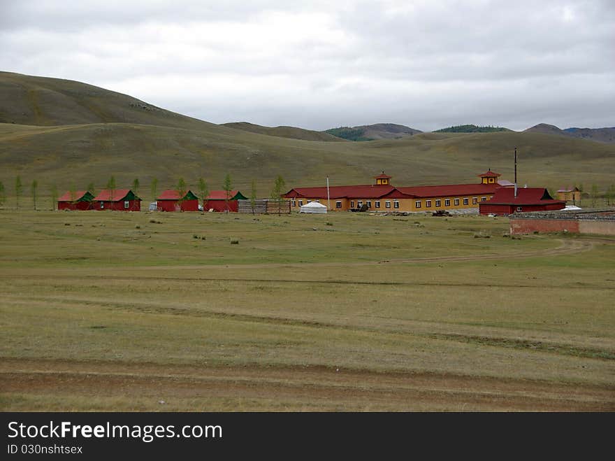 Monastery in Mongolia