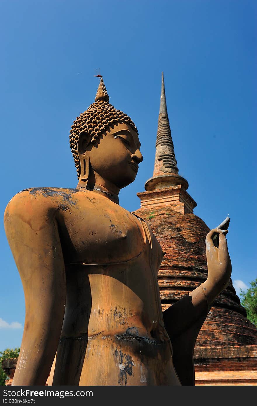 Buddha Statue In Sukhothai