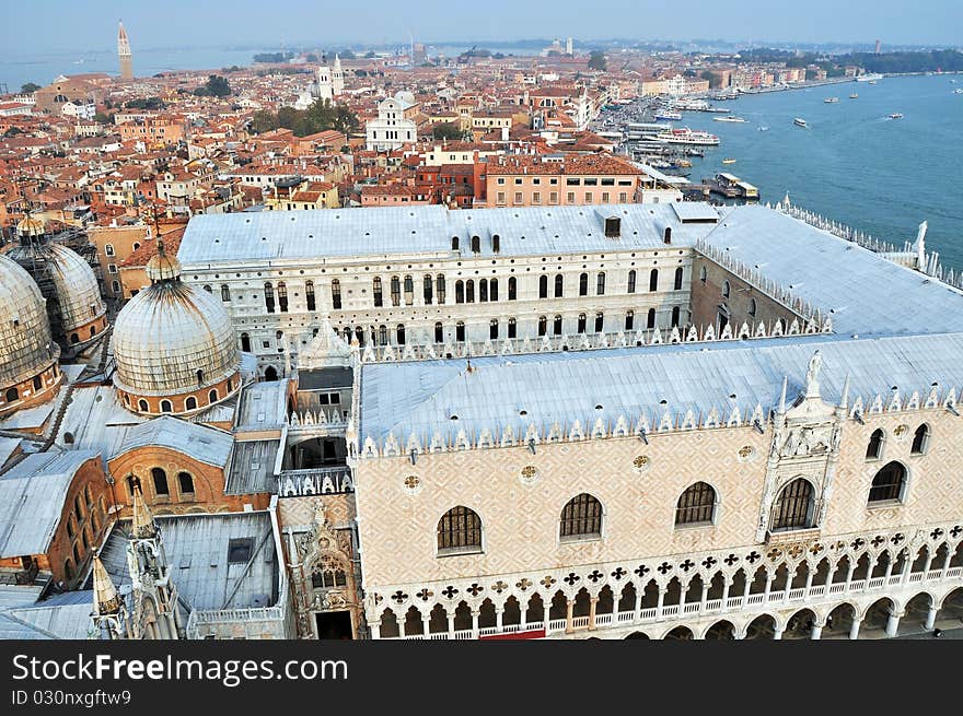 Panoramic View of Venice