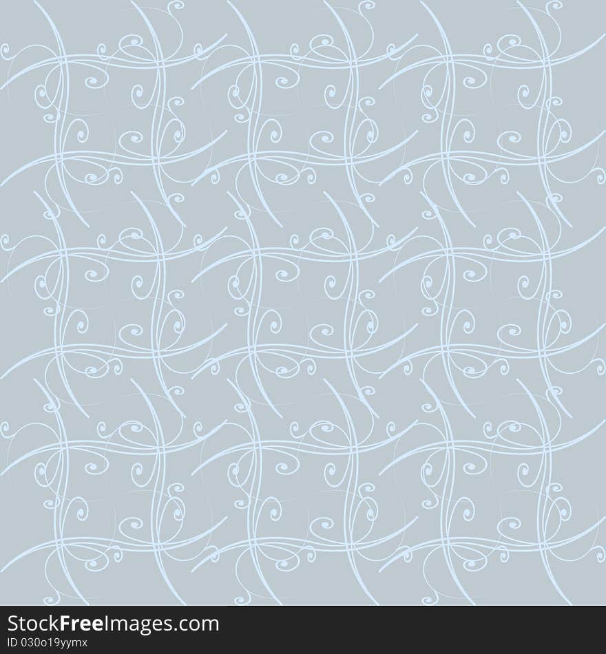 Seamless wallpaper of classic floral pattern