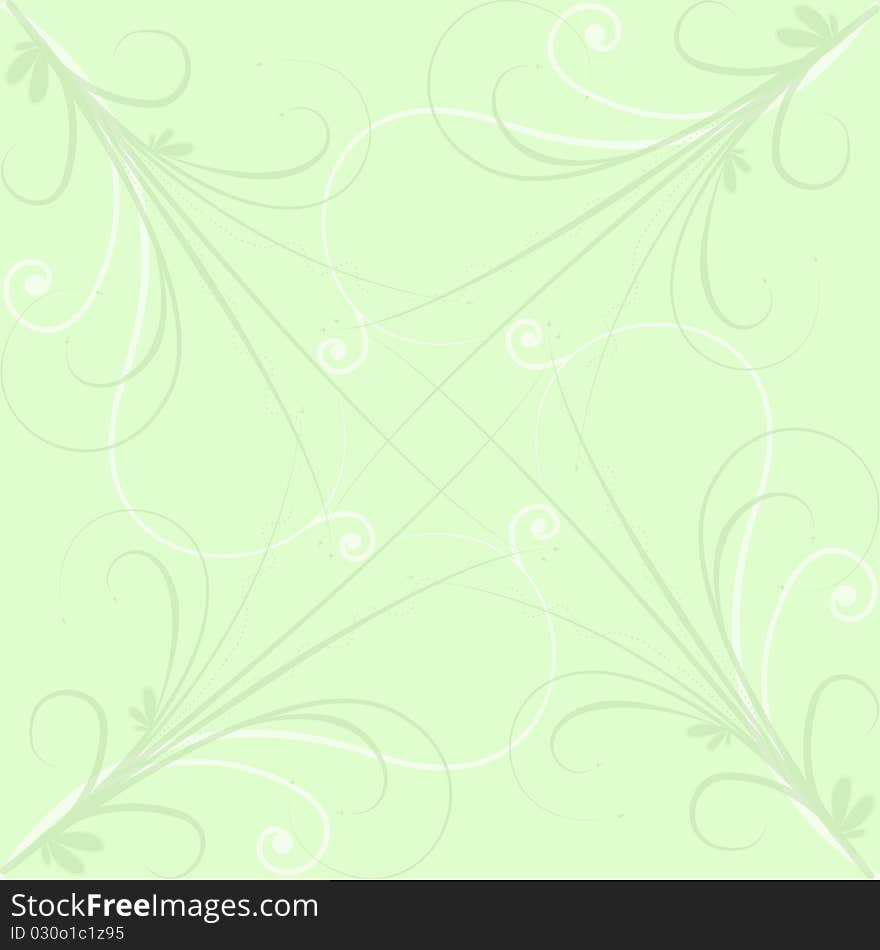 Seamless Wallpaper background of green