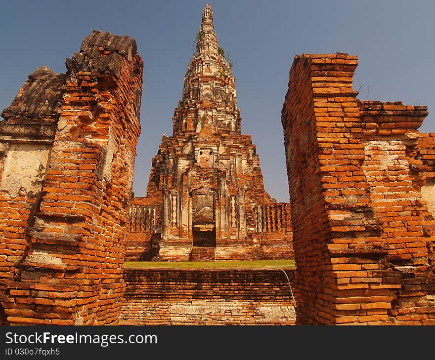 Phra Nakhon Si Ayutthaya capital of Thailand before the last Burmese invasion in A.D. 1767. Phra Nakhon Si Ayutthaya capital of Thailand before the last Burmese invasion in A.D. 1767