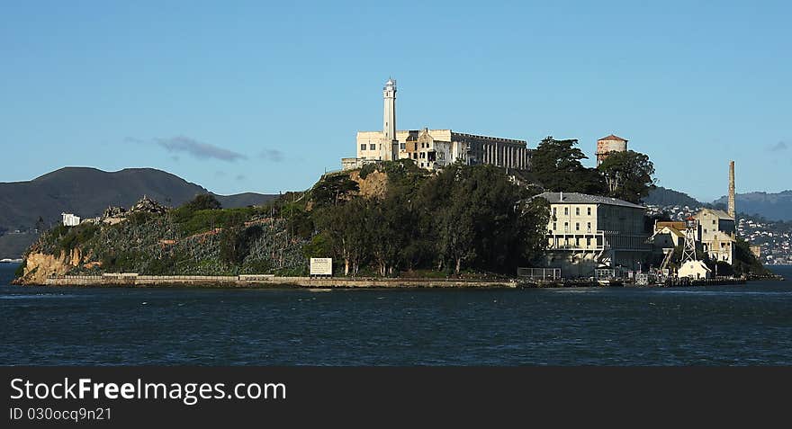 Alcatraz Prison, San Francisco Bay.