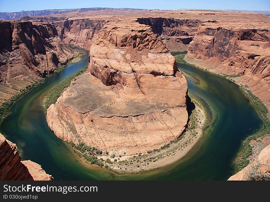 Colorado river near Page, Arizona. Colorado river near Page, Arizona