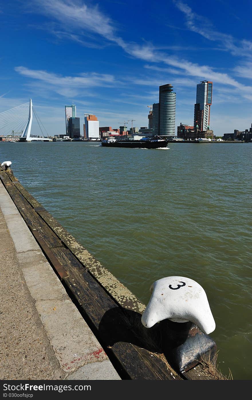 Erasmus bridge in Rotterdam the Netherlands, Europe