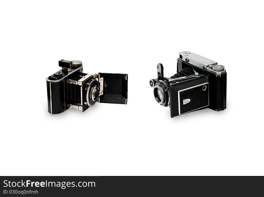 Two Old Cameras