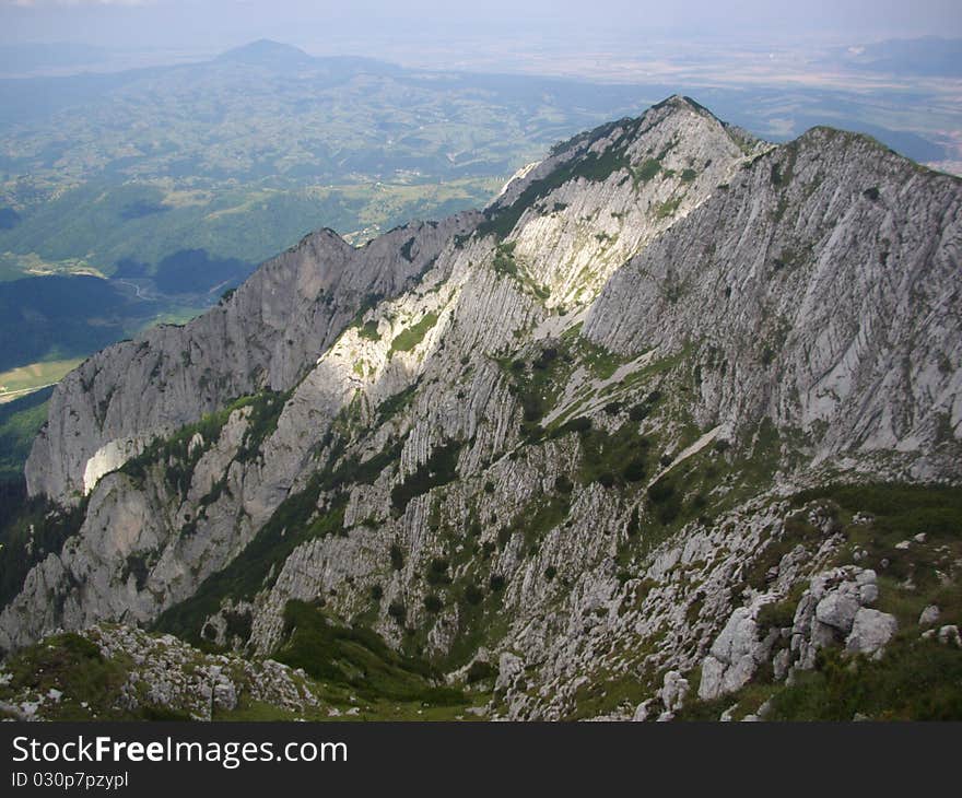 White peaks