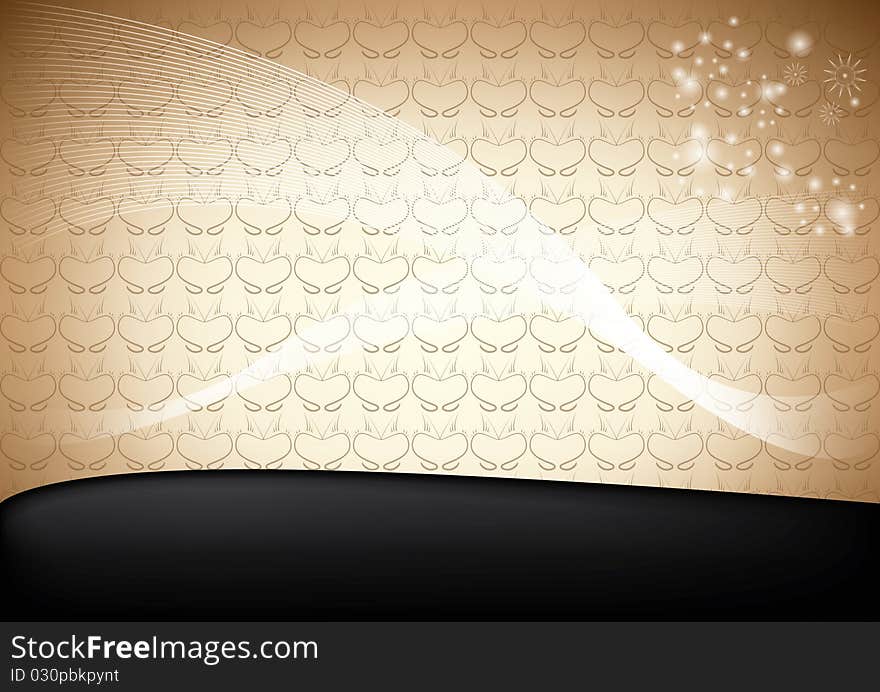 Abstract web background template with ornaments for multiply use.