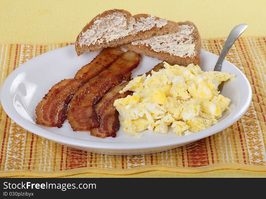 Bacon and Egg Brealfast