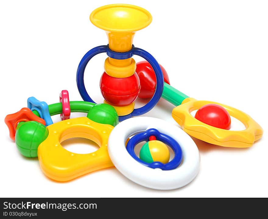 Set of beautiful children s toys for the kids