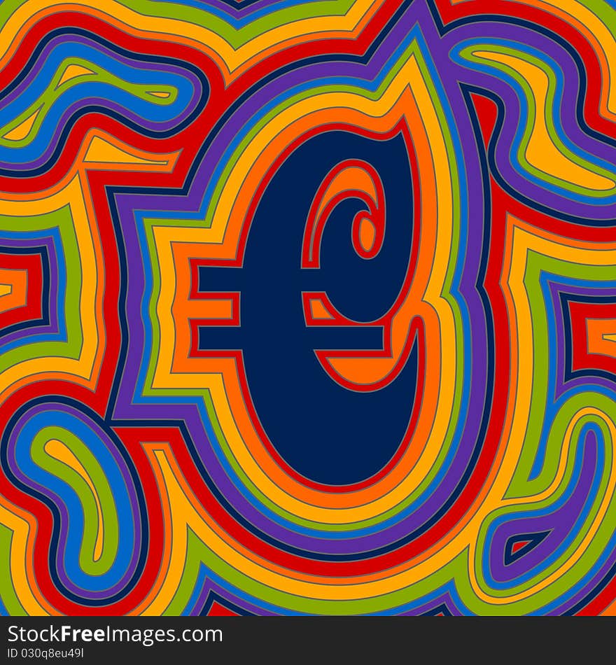 Groovy Money - Rainbow Euro