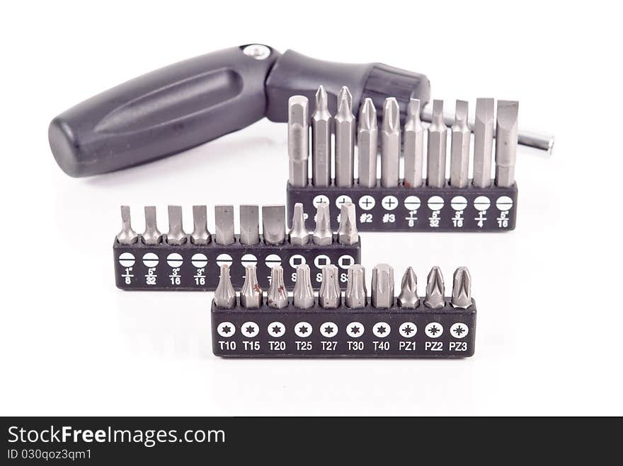 Various Screw Driver Extension Heads. Various Screw Driver Extension Heads