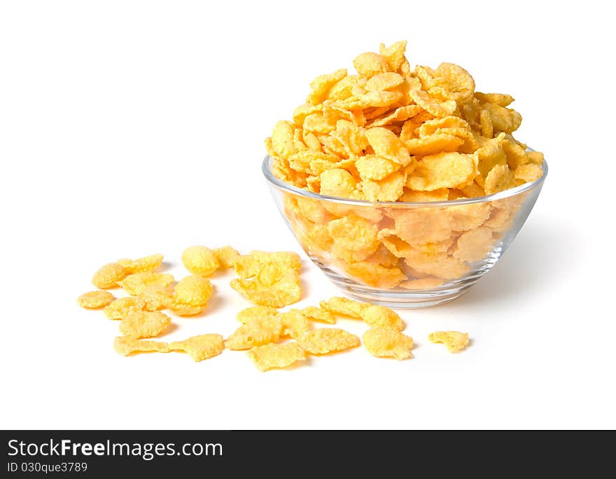 CornFlakes isolated on a white background