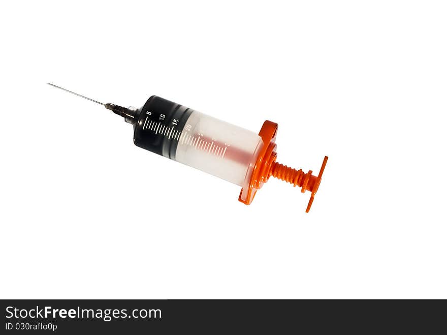 Syringe With Ink