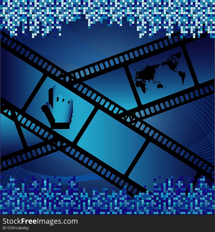 Film abstract. Place for your advertising.