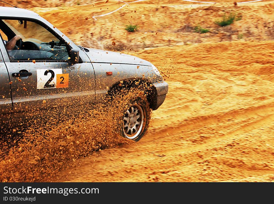 4х4 Off roading thrill in the sand