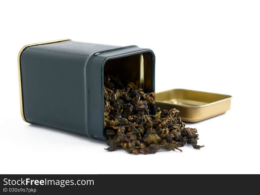 Box with tea