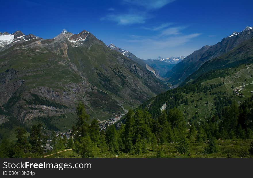 Scenery in Switzerland