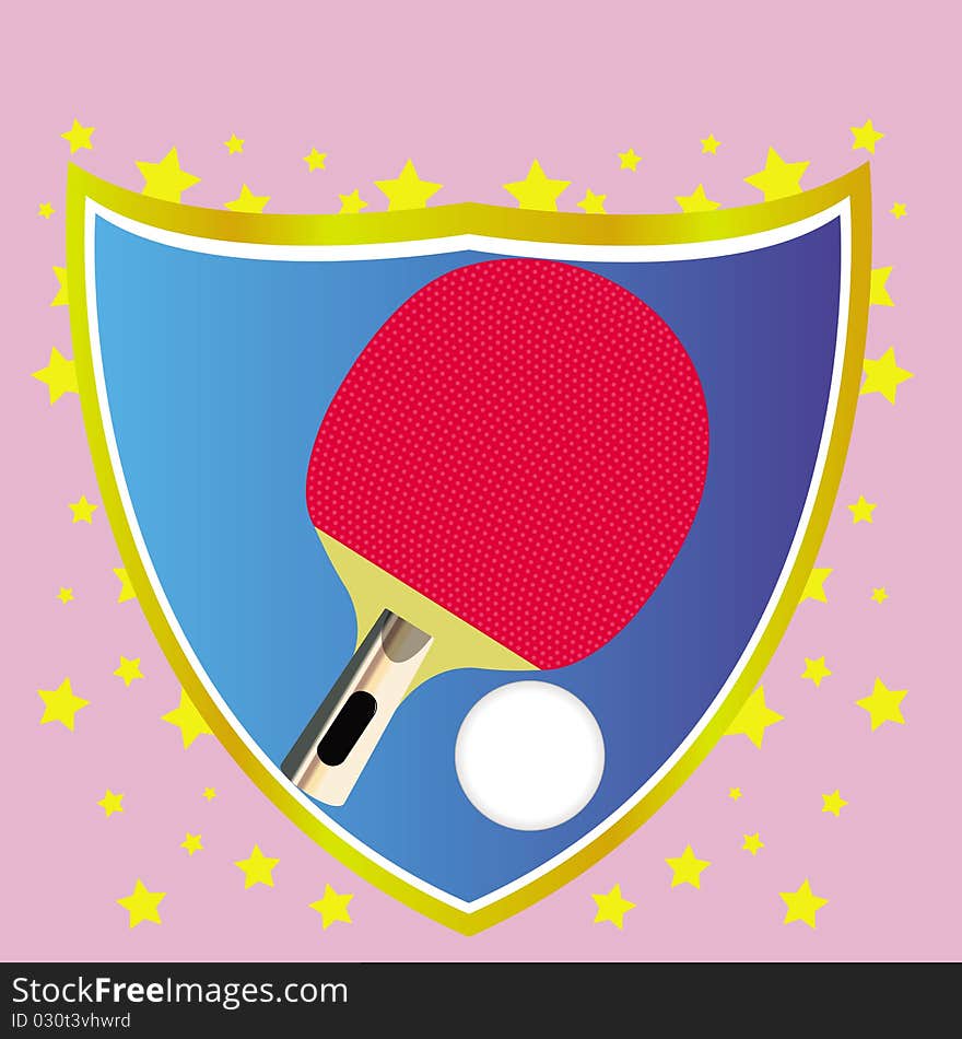 This image represents a ping-pong set drawing banner. This image represents a ping-pong set drawing banner