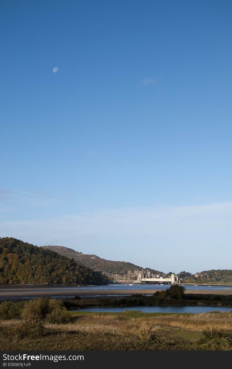 Conwy Castle Across The Water