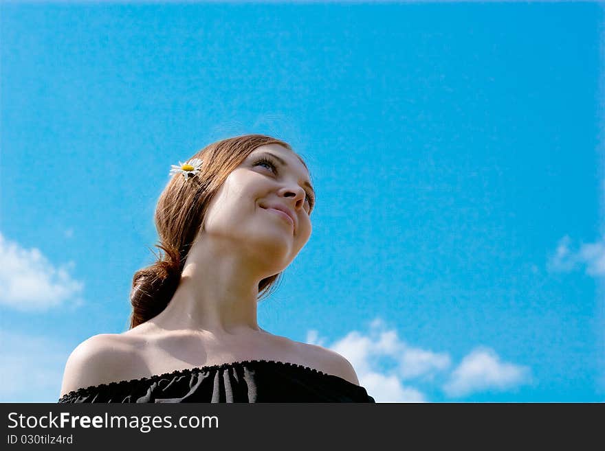 Woman And Sky