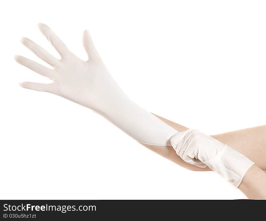 Gesturing of woman hand. Skin-care. Female arms. Gesturing of woman hand. Skin-care. Female arms