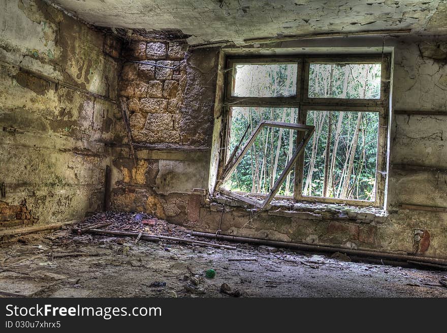 Devastated houses bite years