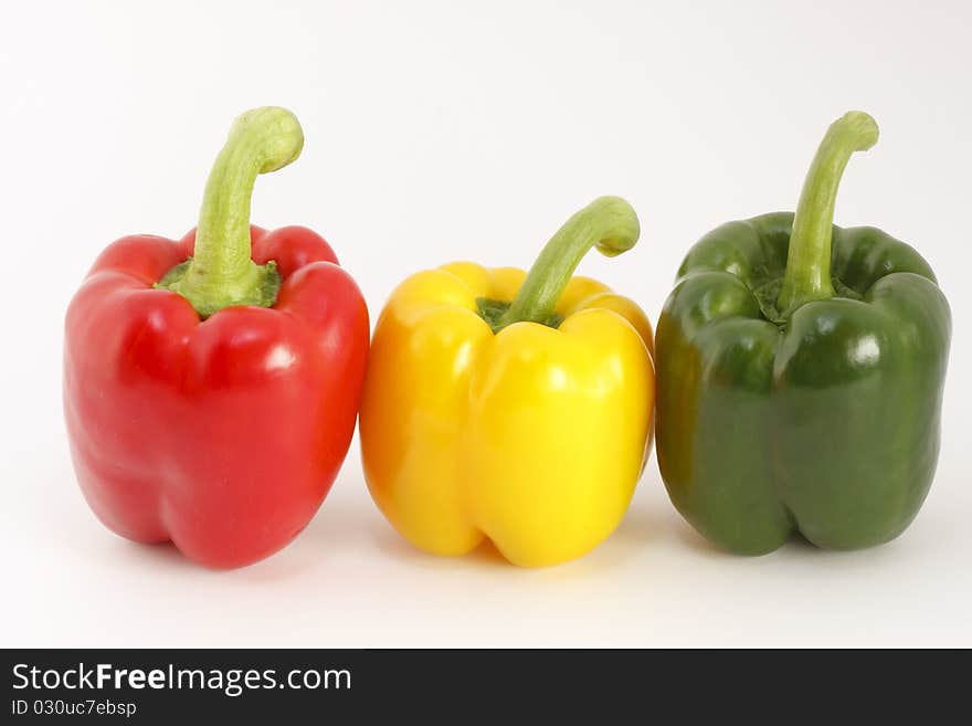 Colored peppers