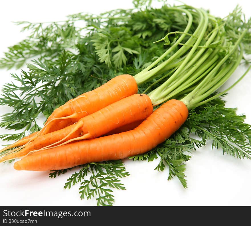 Fresh carrots