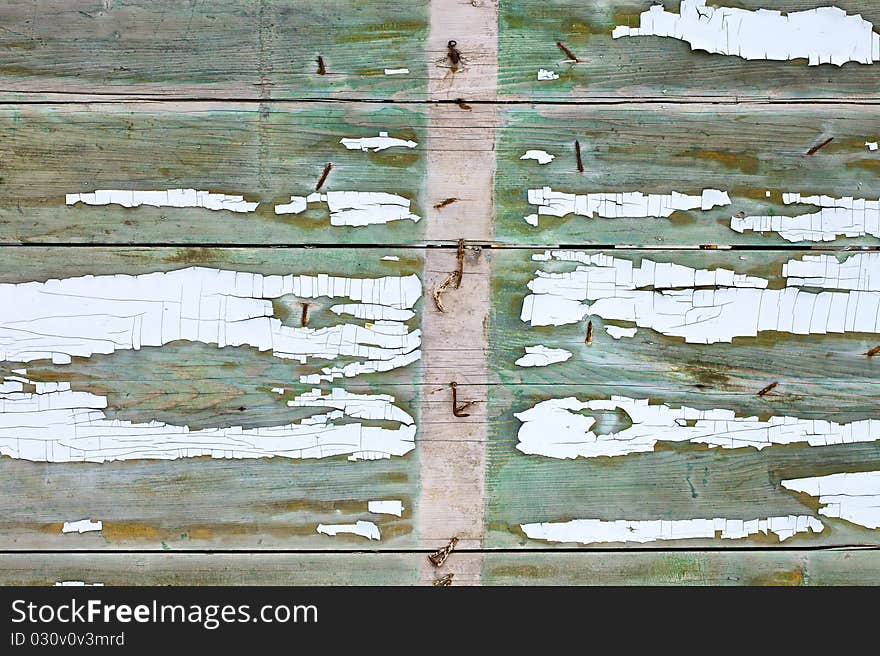 Background of old wood enclosure. Background of old wood enclosure