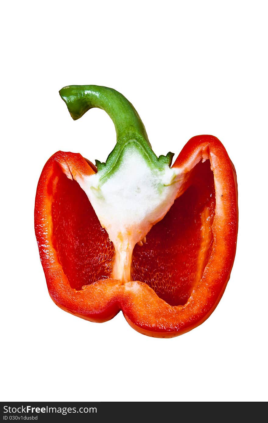 Half of sweet pepper