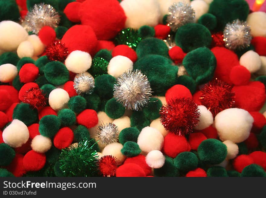 Christmas Pom Poms