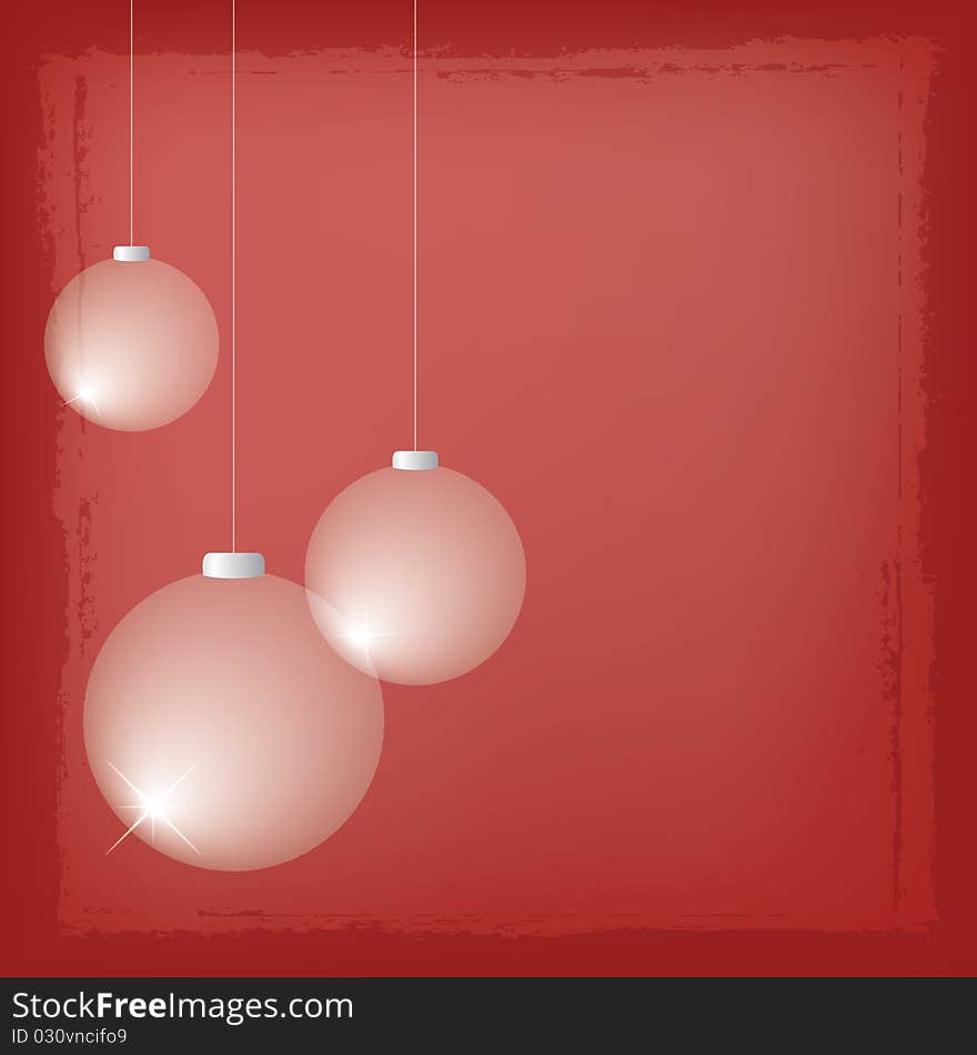 Christmas Ornaments Background