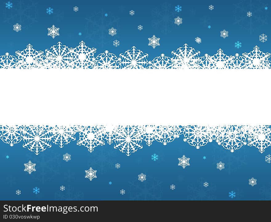 Blue Christmas, New Year background