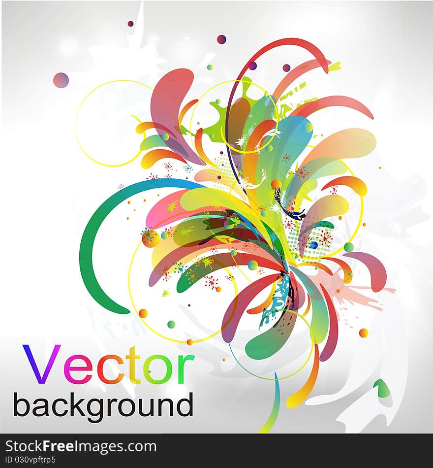 Abstract modern vector colorful background. Abstract modern vector colorful background