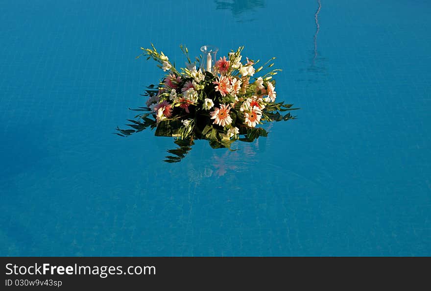 Flowers on the water