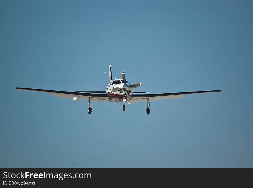 Light Aircraft in Flight