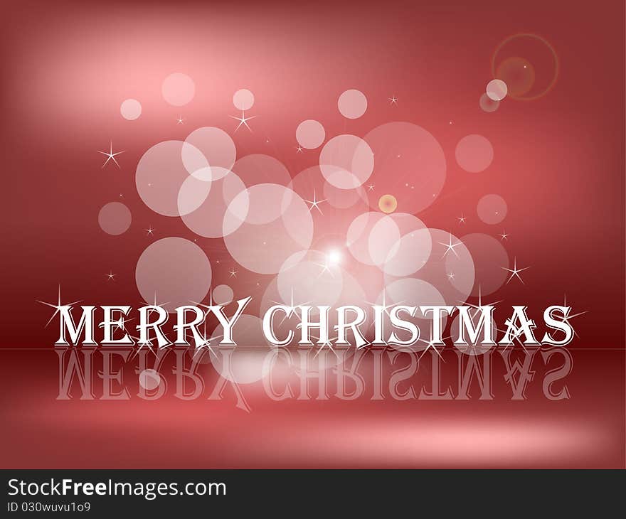 Greeting of merry christmas background. Greeting of merry christmas background