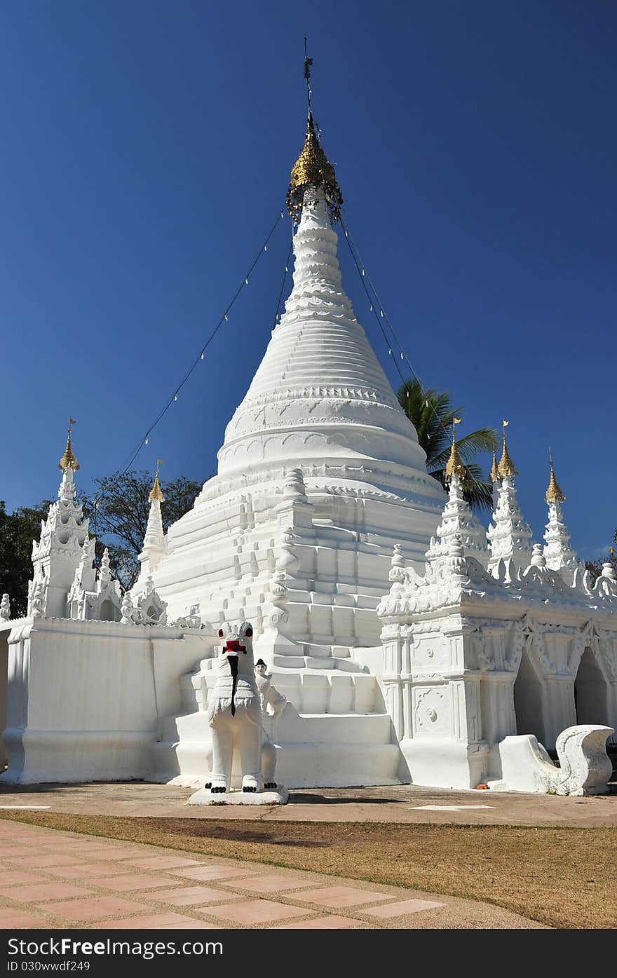 The temple Doi Kong Mu in Thailand