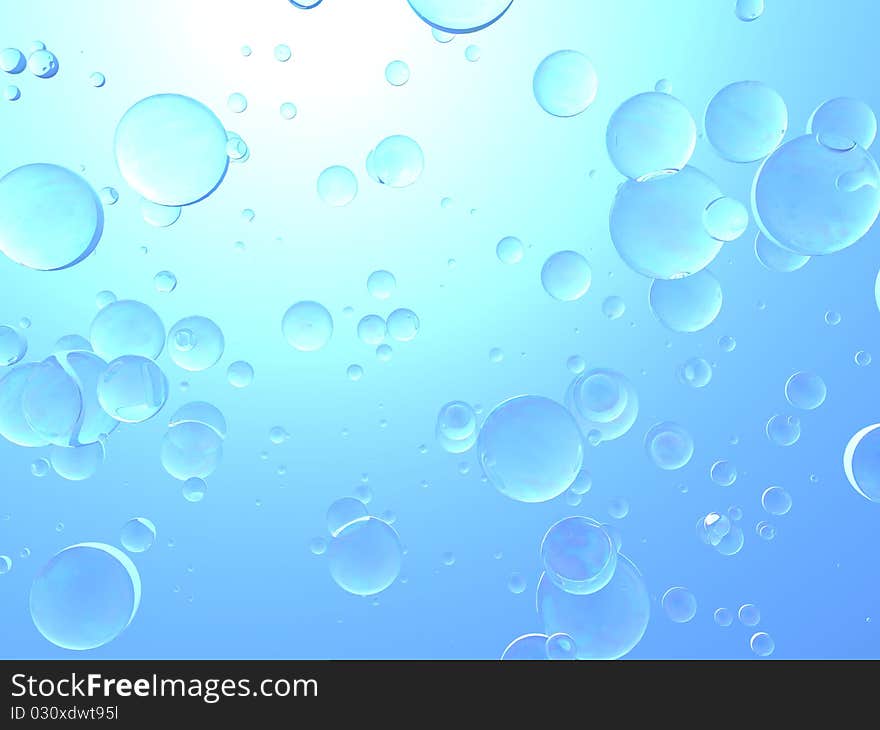 Abstraction as a set of bubbles in a liquid