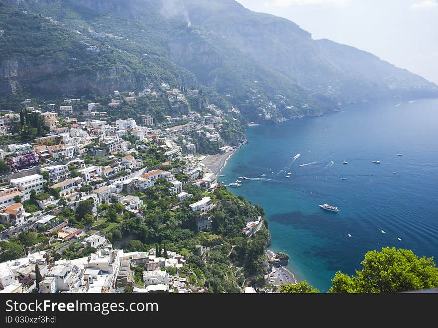 Positano on the Amalficoast