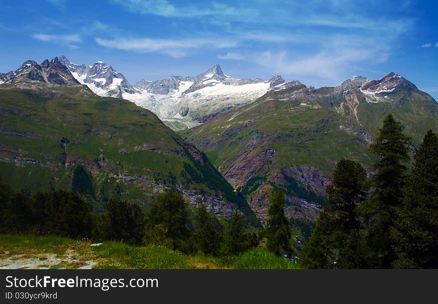 Scenery in Switzerland