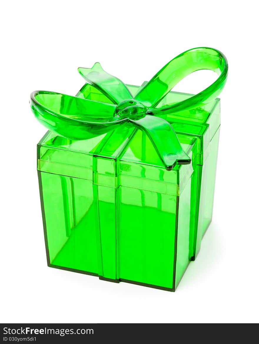 Plastic gift box