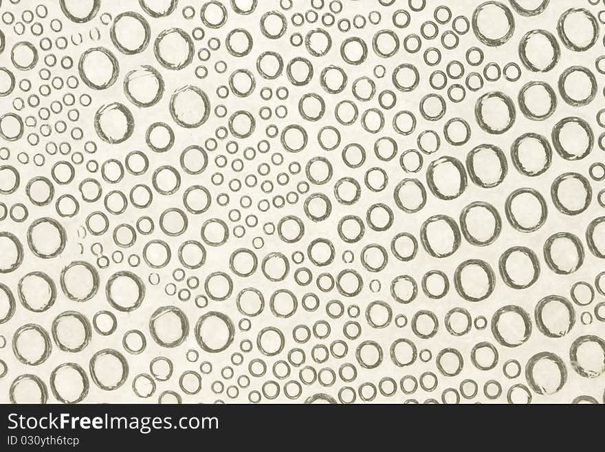 Stained glass clear droplets texture background