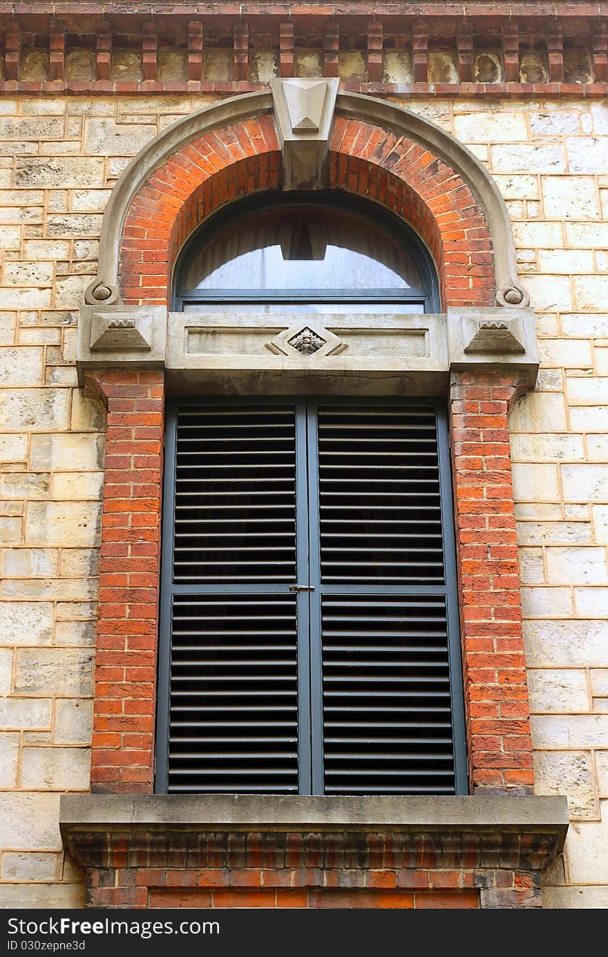 Decorative Shuttered External Window