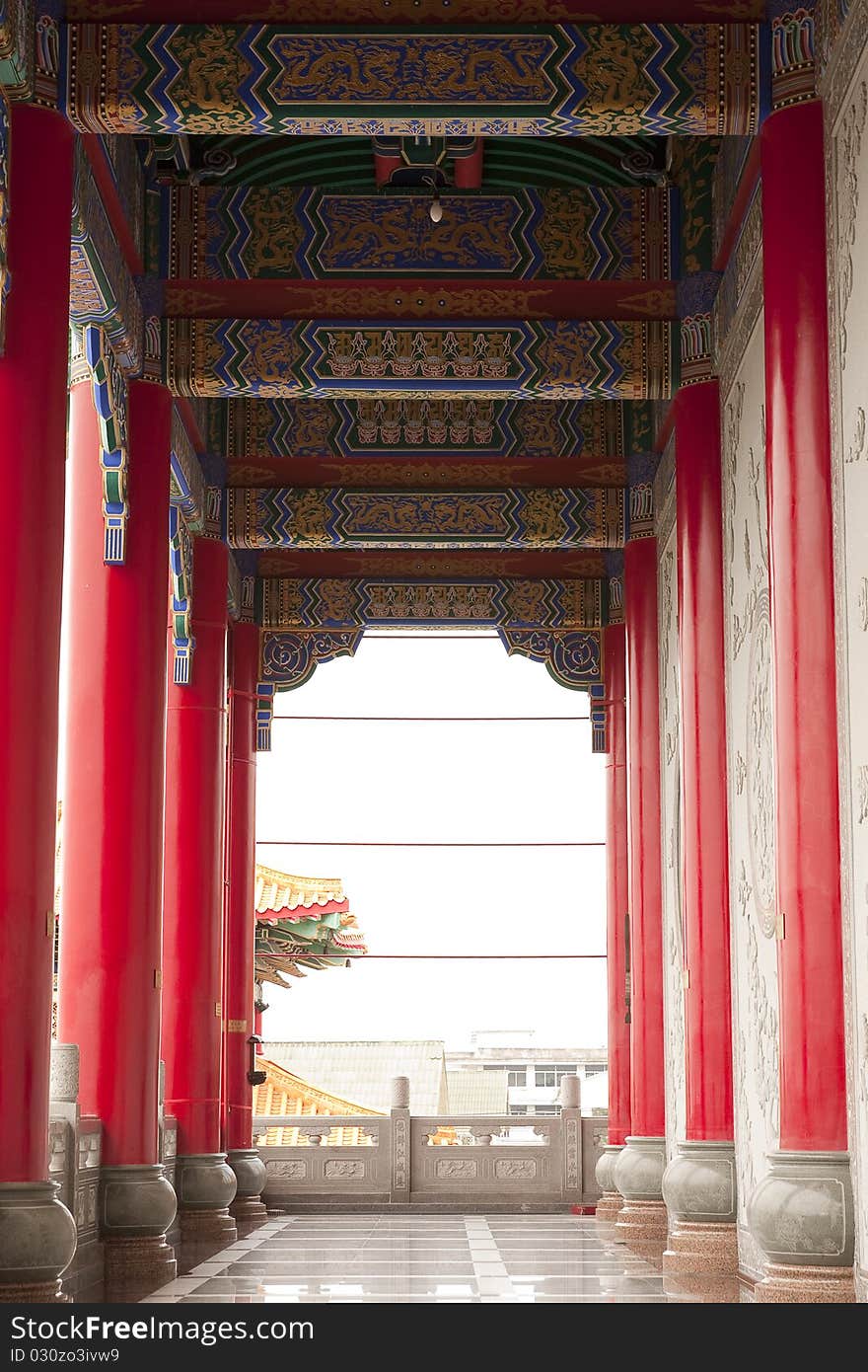 Chinese temple style in thailand. Chinese temple style in thailand