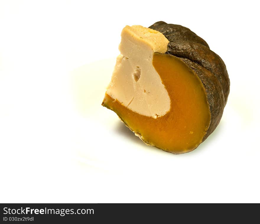 Pumpkin Filled With Steamed Custard