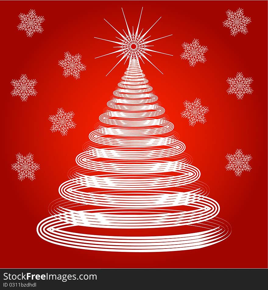 Decorative christmas tree