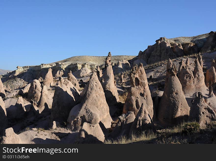 Cappadokia mountains