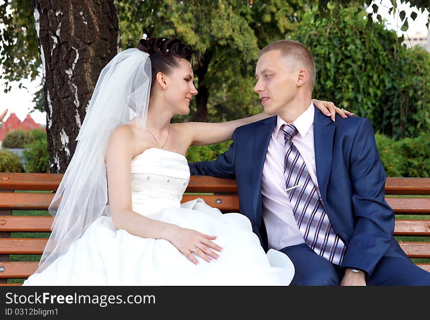 Bride and groom